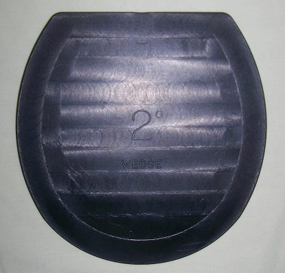 Castle 2� Urethane Wedge Pads, Black
